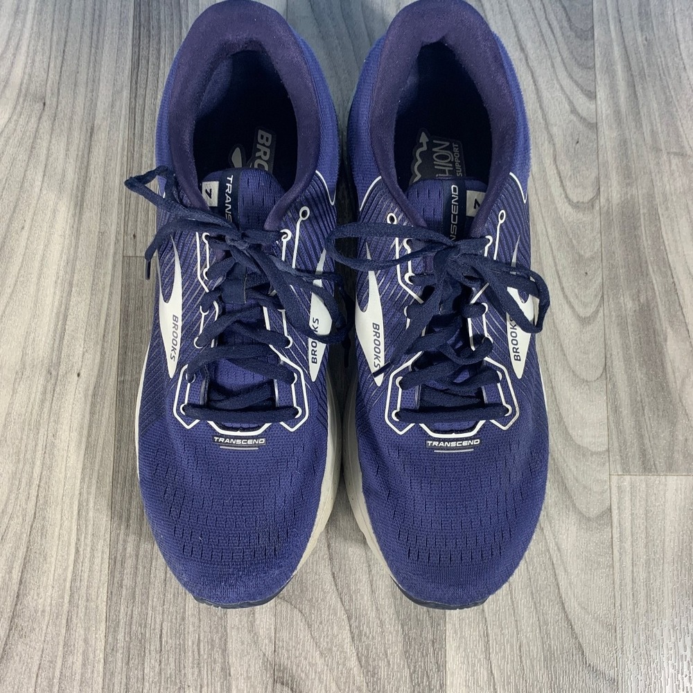 Brooks Transcend 7 Men's 12.5 Navy Running Athletic DNA LOFT Guiderails - Picture 6 of 12